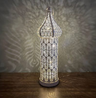 Lanternes marocaines faites à la main lanterne de Table marocaine décoration de la maison jeu spectaculaire de lumière OEM N/A
