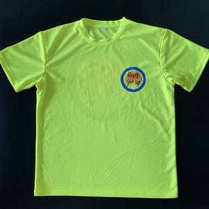 High Quality Bulk Plain Safety <b>Yellow</b> Orange Green T <b>Shirt</b> - Product Image 4