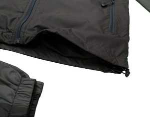 Survêtement coupe-vent léger en polyester et nylon pour hommes, survêtements d'extérieur coupe-vent et respirants avec logo personnalisé - Product Image 4