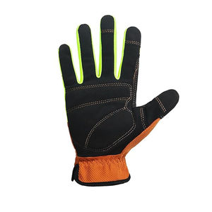 Gants de sécurité de travail en cuir synthétique antidérapants de haute qualité Gants de mécanicien robustes avec conception OEM Dernière vente - Product Image 4
