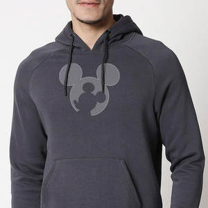 Sweat à capuche personnalisé 480 g/m² Slim Fit Pullover en vente de gros Sweat-shirt chaud unisexe avec logo et impression personnalisés - Product Image 5