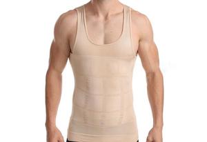 เสื้อกล้ามคอตตอน5% สแปนเด็กซ์95% สำหรับผู้ชายเสื้อกล้ามฟิตเนสไซส์ปกติของผู้ชายเสื้อกล้ามโครงแข็ง - Product Image 2