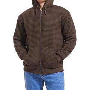 Men Hoodie With Drawstring Hood Thick Fleece Pullover Sweatshirt <b>Winter</b> <b>Warm</b> Casual Cotton Streetwear uploaded by <b>Dress</b> Sports - Product Image 4