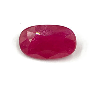 Best Quality Naturel Oval Faceted <b>Ruby</b> Gemstone Available at Custom Size - Product Image 1