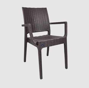 Modern Leisure Style <b>Outdoor</b> Garden <b>Chair</b> <b>Rattan</b> With PE Material for Patio Hotel Cafe Restaurant Home Villa Wholesale - Product Image 6