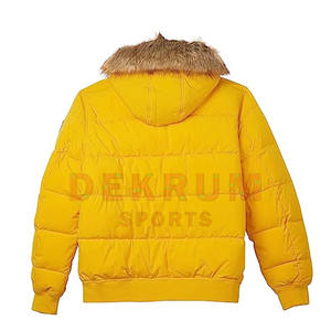 Chaqueta de Plumón para Hombre, Diseño de Última Moda, Invierno 2026, Venta al Por Mayor, Tallas Grandes, Cuello Alto, Logotipo Frontal, Transpirable y Ecológica - Product Image 2