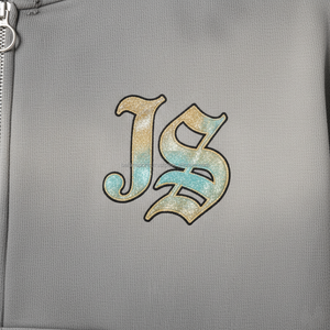 Sweat à capuche à fermeture éclair complète pour femmes en coton polaire ton gris logo personnalisé broderie à impression bouffante Style de rue vêtements d'extérieur décontractés basiques sweats à capuche - Product Image 6