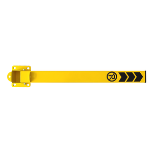 Barrera de Estacionamiento Plegable de Acero de 60 cm, Poste de Estacionamiento Bloqueable con Candado Incluido para Estacionamiento o Cochera - Product Image 4