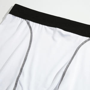 กางเกงขาสั้นรัดกล้ามเนื้อสำหรับออกกำลังกายเล่นยิมของผู้ชายผ้าสแปนเด็กซ์แห้งเร็วลายกีฬาออกกำลังกาย XXS - Product Image 6