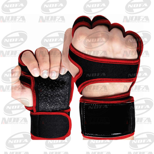 Guantes de gimnasio de peso pesado para ejercicio deportivo Guantes de entrenamiento de cuero acolchados para levantamiento de pesas Culturismo Fitness al aire libre - Product Image 4