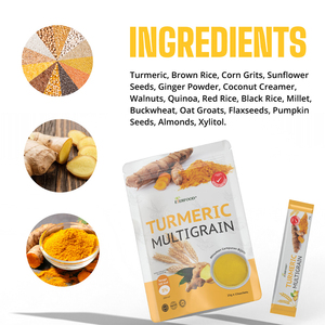 Lớp 1 cao cấp nghệ gừng Multigrain ngay lập tức nước giải khát tự nhiên dinh dưỡng bột lý tưởng nước giải khát cho sức khỏe tối ưu - Product Image 4