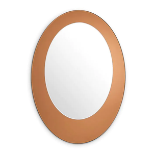 Meilleure qualité de miroir mural décoratif en métal de forme ronde bonne vente miroir décoratif mural acheter auprès d'un fournisseur indien - Product Image 4