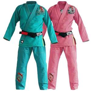 Conjunto de uniforme de artes marciales de Jiu-Jitsu con logotipo personalizado unisex, traje de artes marciales para MMA y Judo, Kimono, servicio OEM para adultos - Product Image 5