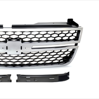 Grille avant en nid d'abeille de haute qualité, compatible avec Chevrolet Silverado 1500 LT 2003-2007, pièce de rechange automobile