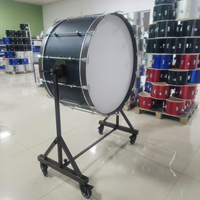 Tambour de marche en érable sur mesure 14 x 6,5 pouces, coque 10 mm, pour fanfare et orchestres de marche