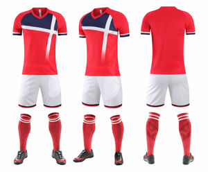 Camisetas de Fútbol Sublimadas al por Mayor, 100% Poliéster, Económicas, Conjuntos de Uniformes de Fútbol Personalizados para Hombre con Logotipo - Product Image 4