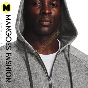 Sudadera con capucha de algodón/fibra de bambú de primera calidad para hombre, diseño personalizable, uso diario, estilo cómodo, transpirable - Product Image 3