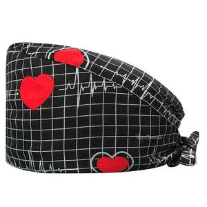 Chapeau de travail pour infirmière et médecin, en coton 100%, avec logo personnalisé, pour cheveux longs, professionnel, hôpital médical - Product Image 6