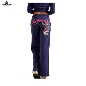 Pantalon de yoga personnalisé de haute qualité pour femmes pantalon de yoga à jambes larges pantalon évasé de sport taille haute pour femmes - Product Image 6