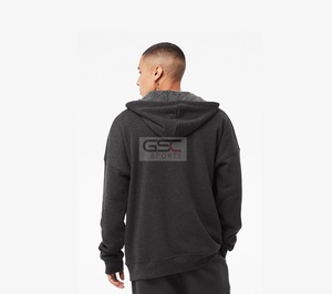 OEM Mens Hoodies Cotton <b>Material</b> Fleece Fabric Long Sleeves Winter Warm Hoodies for Casual Wear and Gym Workout on Cheap Prices - Product Image 3