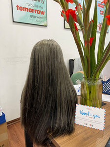 วิกผมดิบแบบเวียดนามสำหรับต่อผมตรงธรรมชาติมีเกล็ดติดอยู่ในแนวเดียวกันไม่พันกันผมต่อแบบ2025 - Product Image 6