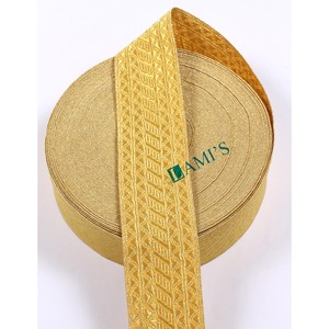 Prix usine or Mylar tresse or garniture pour uniforme église vêtement fantaisie Costume galloon tresses liturgiques - Product Image 3