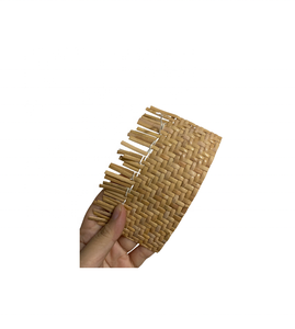 Material de caña de tejido de correas de ratán Natural semiblanqueado de 450 mm de alta calidad para sillas de sala de estar listas para enviar - Product Image 3