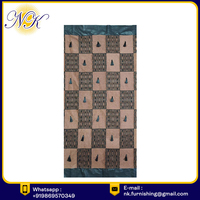 Tissu Meba Wo brodé africain pour mariage, très lourd, en polyester/coton imperméable, tissé à la main, le plus vendu