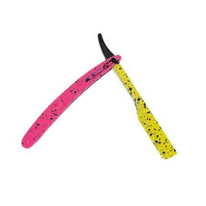 Navaja de Afeitar Profesional para Barbería, Logotipo Personalizado, Hoja Reemplazable, Recubierta de Papel, Acero Inoxidable, Personalizable - Product Image 1