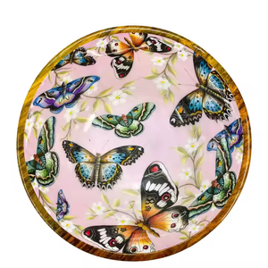 Hot Selling Wooden Salad Serving and Mixing <b>Bowls</b> With Printed Decals <b>Mango</b> <b>Wood</b> Food Serving <b>Bowls</b> Available at Cheapest Prices - Product Image 6