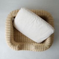 Lit pour animaux en rotin, commerce du Vietnam, vente en gros de lits pour animaux en rotin, tissage à la main naturel, bleu et rose, respirant, fabriqué à la main, acheter directement au Vietnam