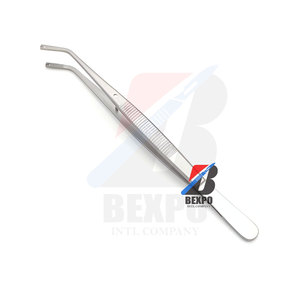 Gold Half Gerald Tissue Plier Str Plain 18cm instrumentos Pinzas Quirúrgicas dentales de alta calidad - Product Image 5