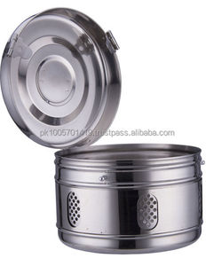 Tambor de Esterilización Manual de Acero Inoxidable Médico para Hospital, con Certificación CE, en Oferta - Product Image 3