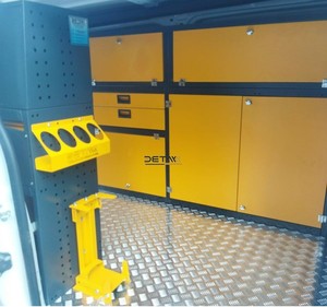 OEM Portable Toolbox Cart Electrostatic Powder Coat Modular Removable Shelves <b>Padlockable</b> Locking System Tool Cabinets - Product Image 2