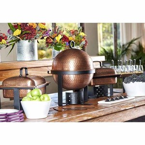 Juego de calentador de alimentos para platos de frotamiento rentable para eventos de Bodas de hotel y uso de servicio de fiesta plato de frotamiento de acero inoxidable de lujo - Product Image 2