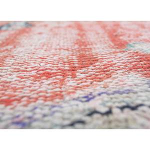 Alfombra de Lana Anudada a Mano de Gran Tamaño, Diseño de Medallón Rojo y Naranja, para Sala de Estar, Pasillo Rectangular, Modelo Pae-2845 - Product Image 3