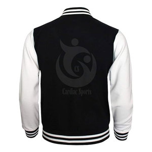 Chaqueta de béisbol personalizada de gran calidad para hombre, diseño único, cuello levantado, talla adulta de invierno - Product Image 2