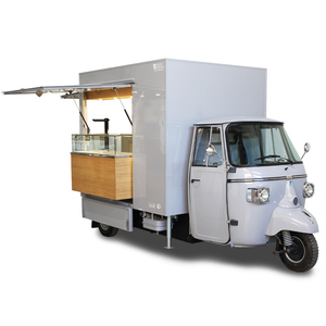 Camión de comida eléctrico Premium con equipo de cocina de acero inoxidable Almacenamiento personalizado para eventos de catering y restaurantes emergentes - Product Image 5