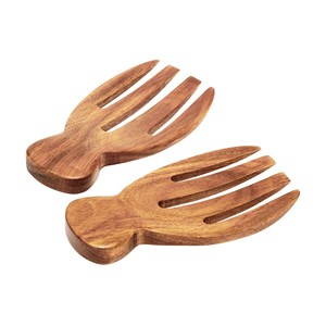 Serveurs Pinces à Salade en Résine Long Ensemble de 2 Vente Chaude Bol Set Fabriqué en Inde Comprend un Ensemble de Serveur à Salade en Bois - Product Image 5