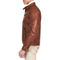 Meilleures ventes Veste en cuir stylée pour homme, différentes couleurs disponibles, Meilleur prix de vente Veste en cuir pour homme