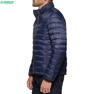 Veste matelassée en coton Behram International à faible MOQ pour homme – Coupe-vent, respirante, style décontracté et urbain pour l'hiver en extérieur - Product Image 4