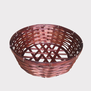 Cesta de almacenamiento de bambú 2024, regalo de Navidad artesanal de Vietnam, bandeja de mimbre Rectangular única, bandeja de mimbre rectangular Vietnam - Product Image 6