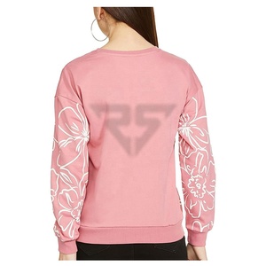 MOQ Sudaderas personalizadas para mujeres Jersey Impreso Tamaños y colores personalizados Sudaderas de sublimación para mujeres - Product Image 2