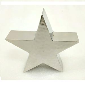 Miroir étoile décoratif de Noël et du Nouvel An, moderne, mobile, élégant, de qualité supérieure, argenté, poli - Product Image 3