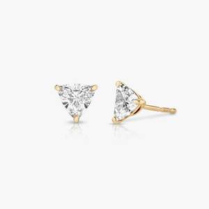 925 <b>Sterling</b> <b>Silver</b> Rose Gold Plated Moissanite <b>Pearl</b> Stud <b>Earrings</b> for Women's Weddings/Engagements - Product Image 4
