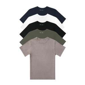 T-shirt décontracté à séchage rapide de haute qualité pour hommes Tissu respirant Mode rapide avec support d'impression sur tissu Fabricant du Vietnam - Product Image 2