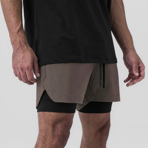Pantalones cortos 2 en 1 de alto rendimiento para corredores y entusiastas del gimnasio que ofrecen comodidad durante todo el día - Product Image 5
