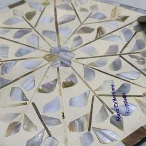 Plateau en résine de nacre fabriqué à la main de qualité exportée pour la maison et l'hôtel disponible au meilleur prix depuis l'Inde - Product Image 4