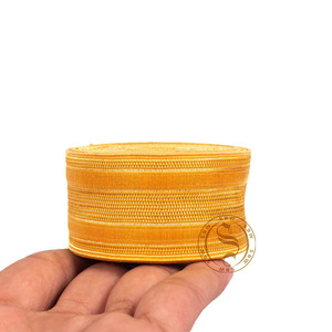 Dentelle tressée en gros-grain pour uniforme de bateau, dentelle en fil de bullion doré, dentelle tressée personnalisée pour uniformes de cérémonie - Product Image 1