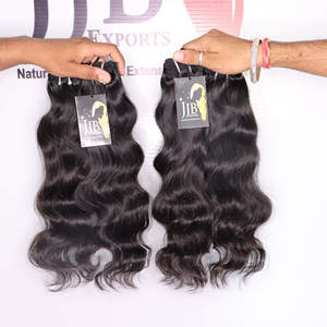 Vendedores virgen de cabello rizado Camboyano de visón, venta al por mayor, paquetes de tejido de cabello alineado con cutícula, proveedor de cabello humano indio crudo en India - Product Image 1